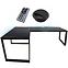 Játék Íróasztal Sarok Loft Low Fekete 180x120x2.8 Modell 2