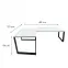 Játék Íróasztal Sarok Loft Top Fehér 180x120x2.8 Modell 1,3