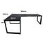 Játék Íróasztal Sarok Loft Top Fekete 180x120x2.8 Modell 0,2