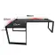 Játék Íróasztal Sarok Loft Top Fekete 180x120x3.6 Modell 3,2