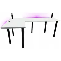 Játék Íróasztal Sarok Low Fehér 202x136x3.6 Modell 3