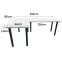 Játék Íróasztal Sarok Top Fehér 202x136x2.8 Modell 0,2