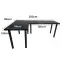 Játék Íróasztal Sarok Top Fekete 202x136x2.8 Modell 0,2