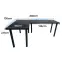 Játék Íróasztal Sarok Top Fekete 202x136x2.8 Modell 2,2
