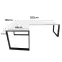 Játék Íróasztal Sarok Loft Low Fehér 202x136x2.8 Modell 0,2