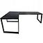 Játék Íróasztal Sarok Loft Low Fekete 202x136x2.8 Modell 0