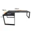 Játék Íróasztal Sarok Loft Low Fekete 202x136x2.8 Modell 1,2