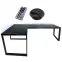 Játék Íróasztal Sarok Loft Low Fekete 202x136x2.8 Modell 2