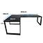 Játék Íróasztal Sarok Loft Low Fekete 202x136x2.8 Modell 2,2