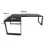 Játék Íróasztal Sarok Loft Top Fekete 202x136x2.8 Modell 1,2
