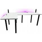 Játék Íróasztal Sarok  Low Fehér 240x160x3.6 Modell 3