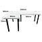 Játék Íróasztal Sarok  Top Fehér 240x160x3.6 Modell 0,2