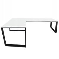 Játék Íróasztal Sarok Loft Low Fehér 240x160x3.6 Modell 0