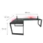 Játék Íróasztal Sarok Loft Low Fekete 240x160x3.6 Modell 3,3