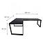 Játék Íróasztal Sarok Loft Top Fekete 240x160x3.6 Modell 0,3