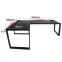 Játék Íróasztal Sarok Loft Top Fekete 240x160x3.6 Modell 3,2