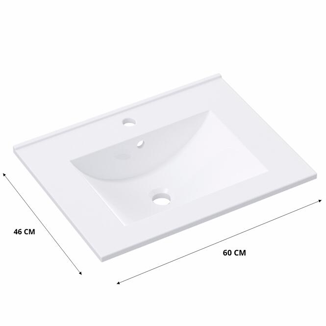 Mosdókagyló Plaza 60 cm,2