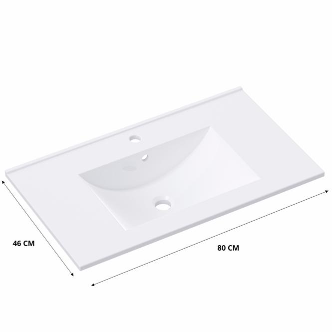 Mosdó Plaza 80 cm