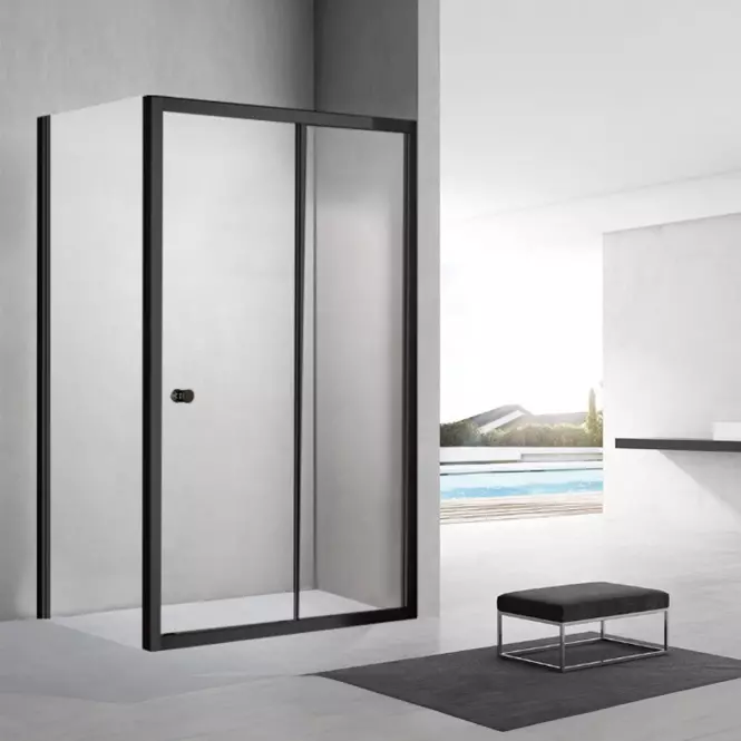 Zuhanykabin Vega-Sigma 120x90 tiszta black