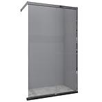 Zuhanyfal Walk-In Relax 100x200 króm