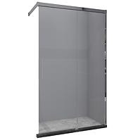 Zuhanyfal Walk-In Relax 100x200 króm