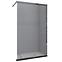 Zuhanyfal Walk-In Relax 100x200 króm