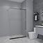 Zuhanyfal Walk-In Relax 100x200 króm,3