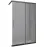 Zuhanyfal Walk-In Relax 100x200 black