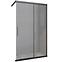 Zuhanyfal Walk-In Relax 100x200 black