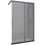 Zuhanyfal Walk-In Relax 120x200 black