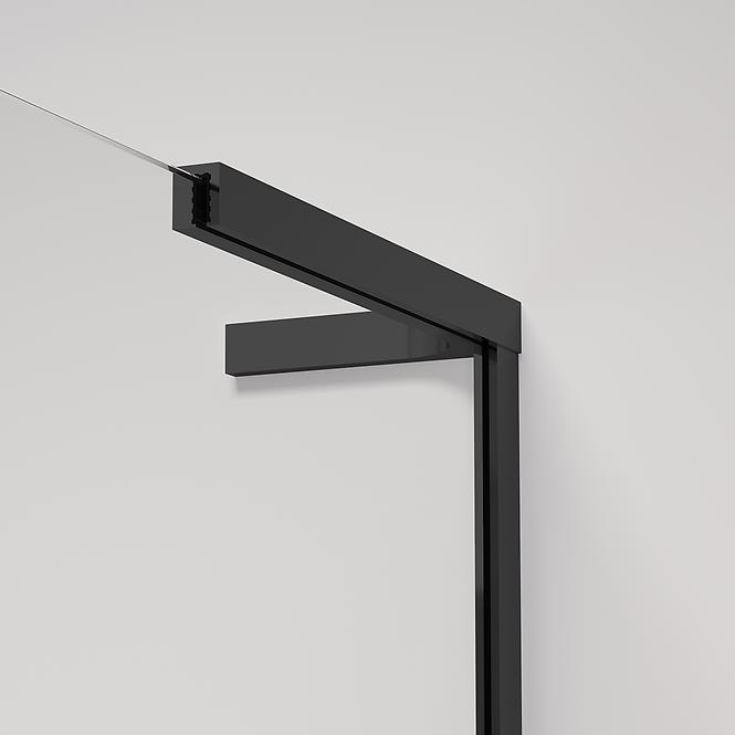 Zuhanykabin négyzet Bravo 90x90x195 black