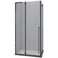 Zuhanykabin négyzet Bravo 90x90x195 black