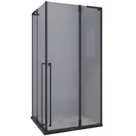Zuhanykabin négyzet Tango 90x90x195 black