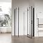 Zuhanykabin Jazz 90x90 tiszta black,3