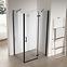 Zuhanykabin Jazz 90x100 tiszta black,4