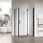 Zuhanykabin Jazz 100x90 tiszta black,2