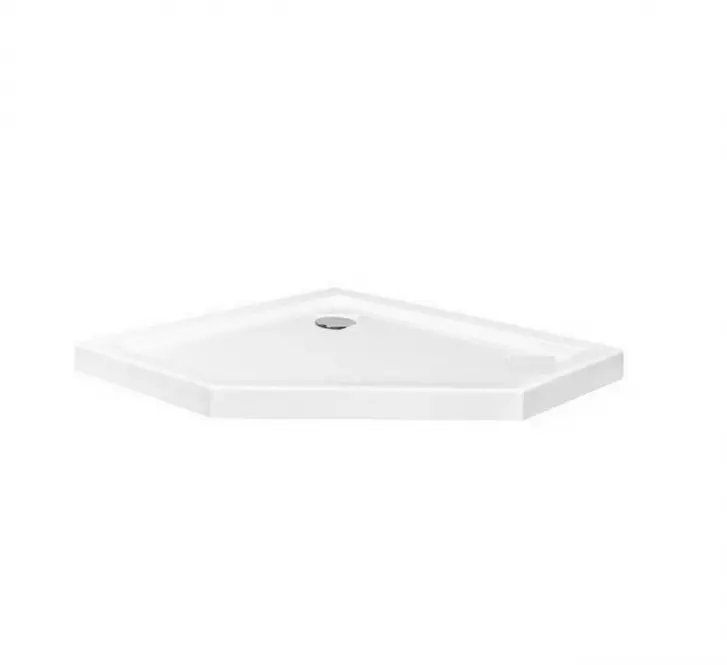 ZUHANYTÁLCA DIAMOND WHITE 80X80X5 K8544,3
