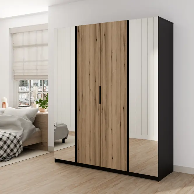 Szekrény Kaja BL/EV 2 Tükör 2F,6