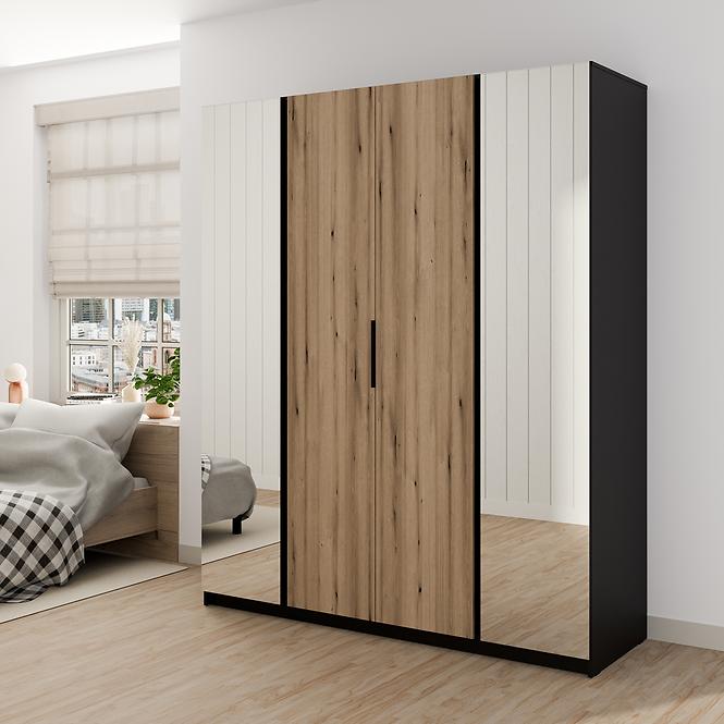 Szekrény Kaja BL/EV 2 Tükör 2F,6