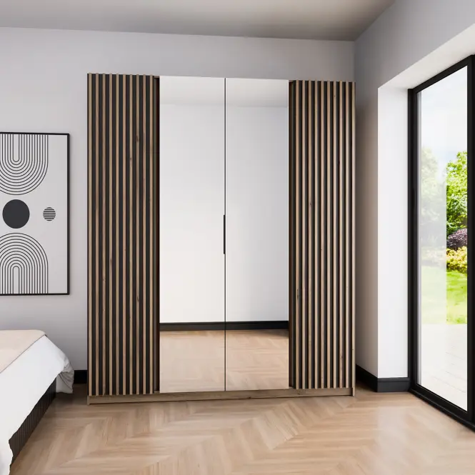Szekrény Kaja EV/BL-EV 2LAM 2 Tükör,6