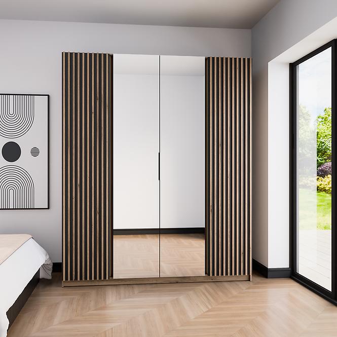 Szekrény Kaja EV/BL-EV 2LAM 2 Tükör,6