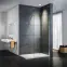 Zuhanyfal Walk-In Soft 60x195 króm,3