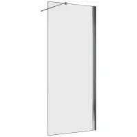 Zuhanyfal Walk-In Soft 70x195 króm