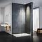 Zuhanyfal Walk-In Soft 80x195 króm,3