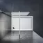 Zuhanyfal Walk-In Soft 90x195 króm,5