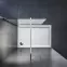 Zuhanyfal Walk-In Soft 110x195 króm,5