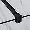 Zuhanyfal Walk-In Fiord 80x195 black,3