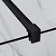 Zuhanyfal Walk-In Fiord 110x195 black,4