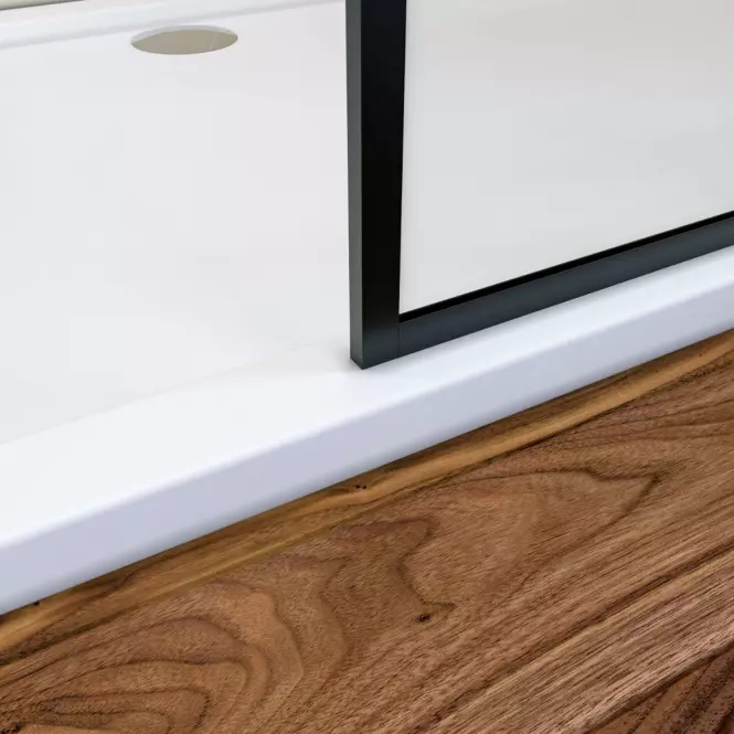 Zuhanyfal Walk-In Metro 80x195 black,5