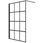 Zuhanyfal Walk-In Metro 140x195 black